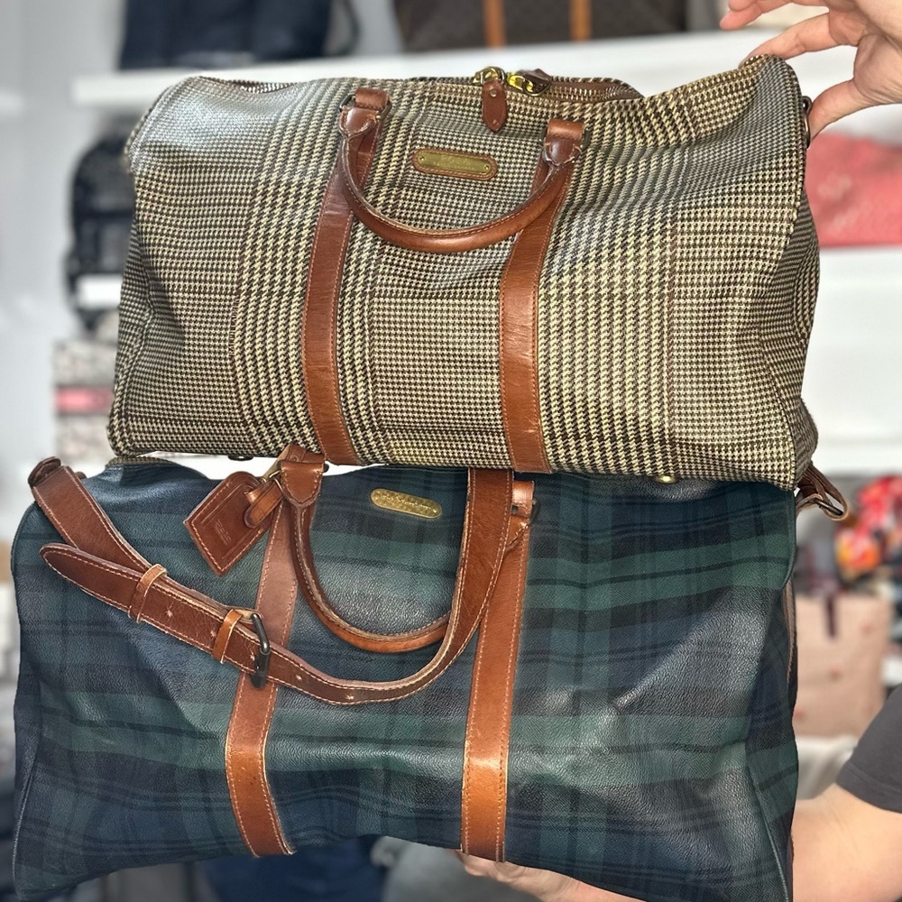 2 PACK POLO RAPLH LAUREN TRAVEL BAG